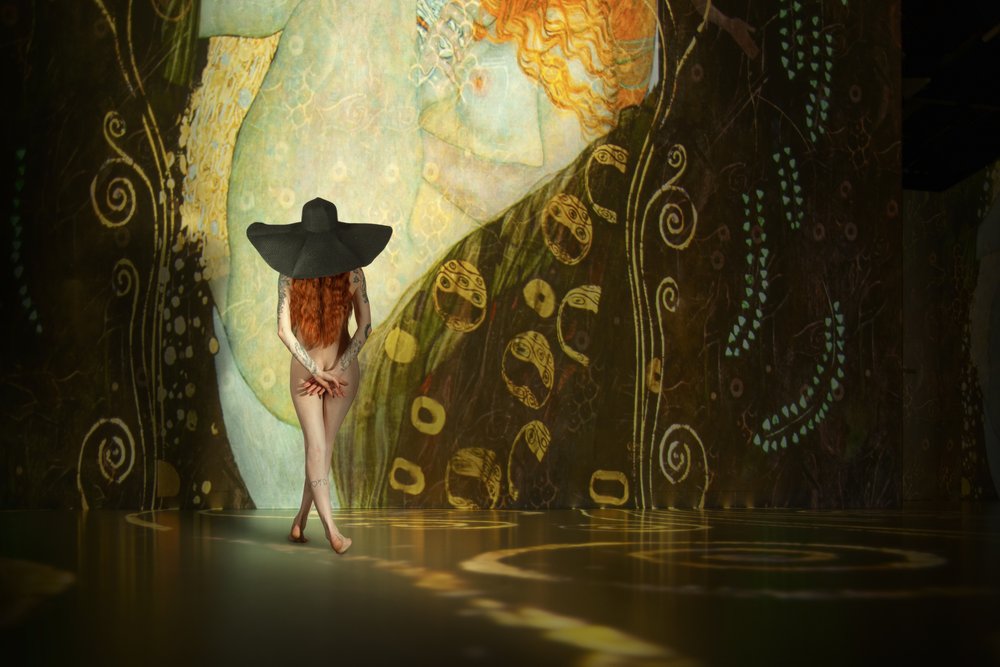Mysterieuze vrouw – Gouden kunst door Christine von Diepenbroek