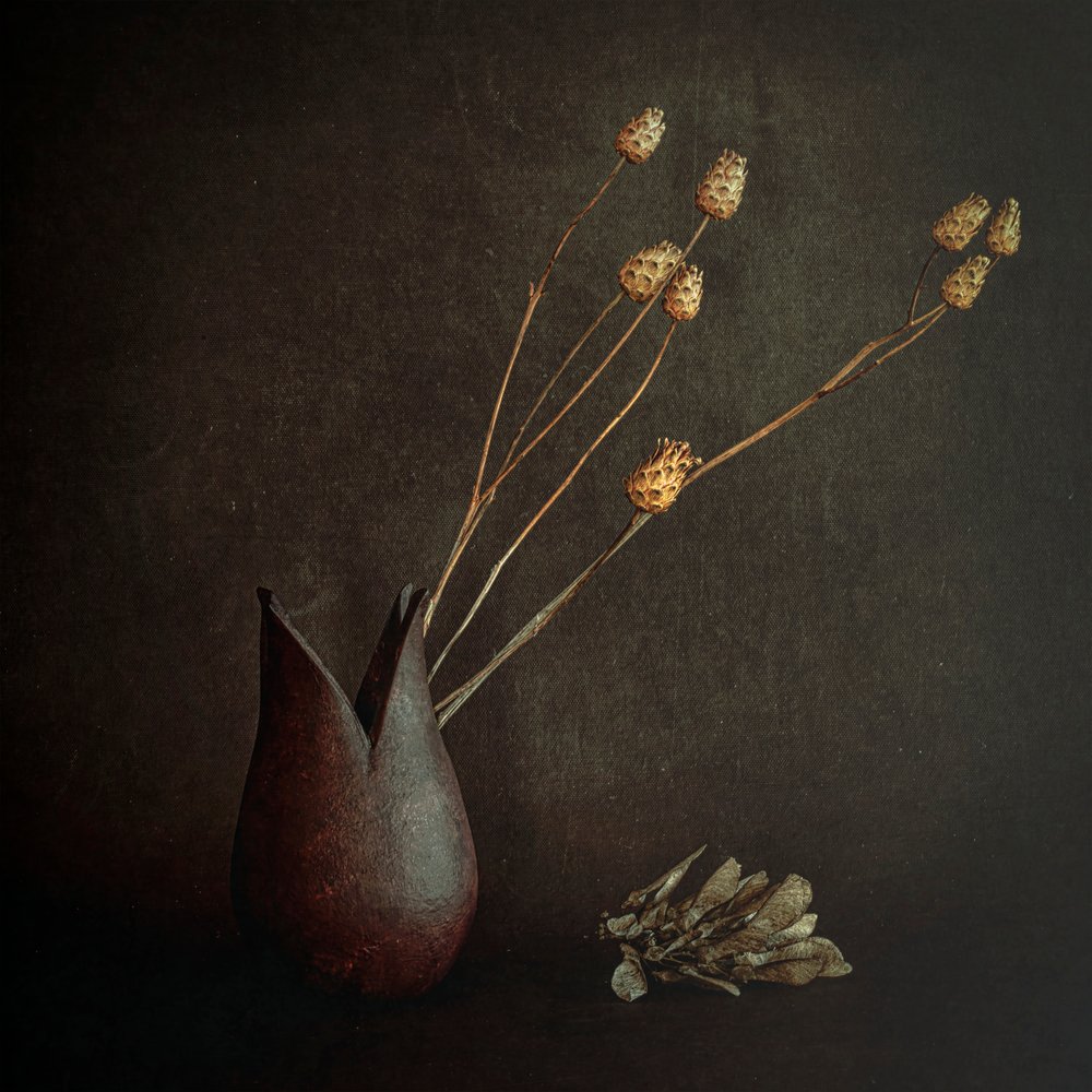 Donkere, rustieke plantenmotieven door Cicek Kiral