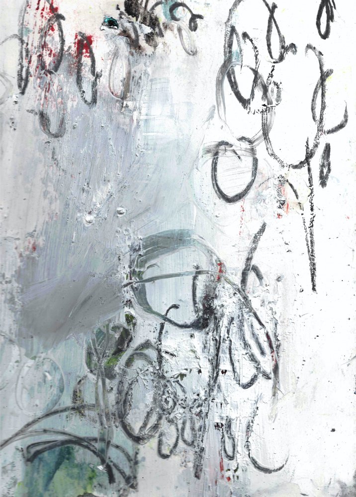 Abstracte lijnen en textuur door Deb Chaney