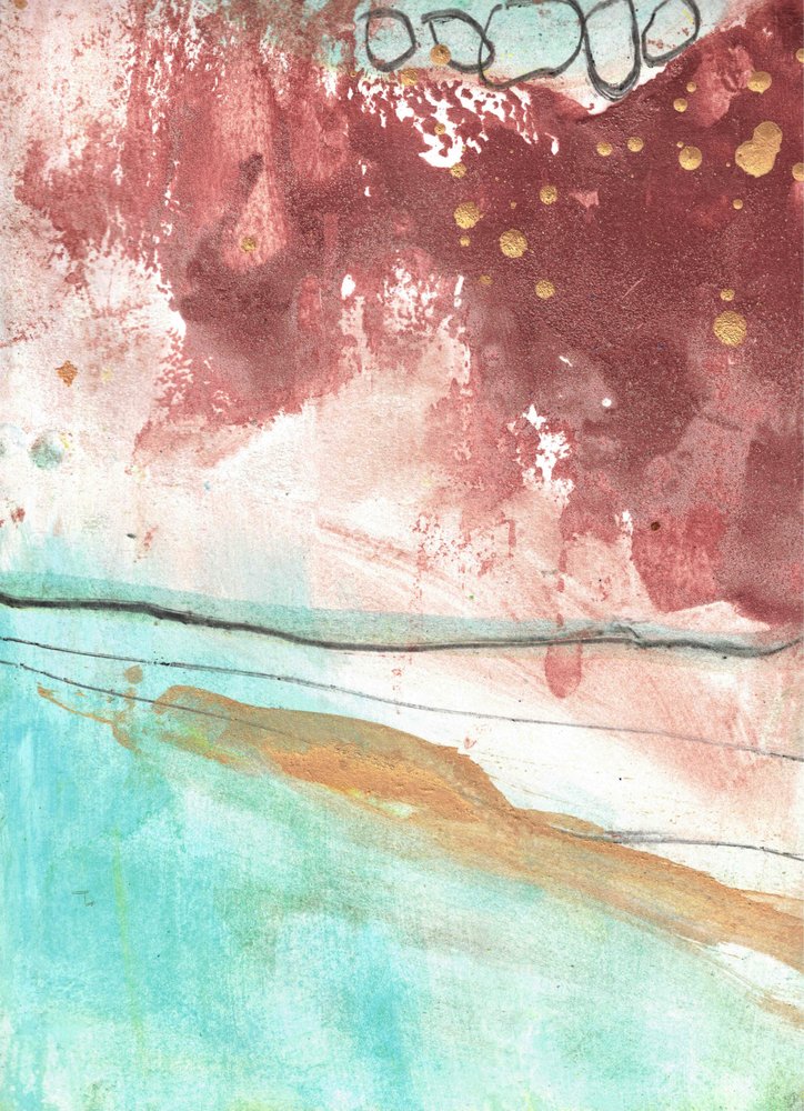 Samenvatting: Serene Gold Flow door Deb Chaney