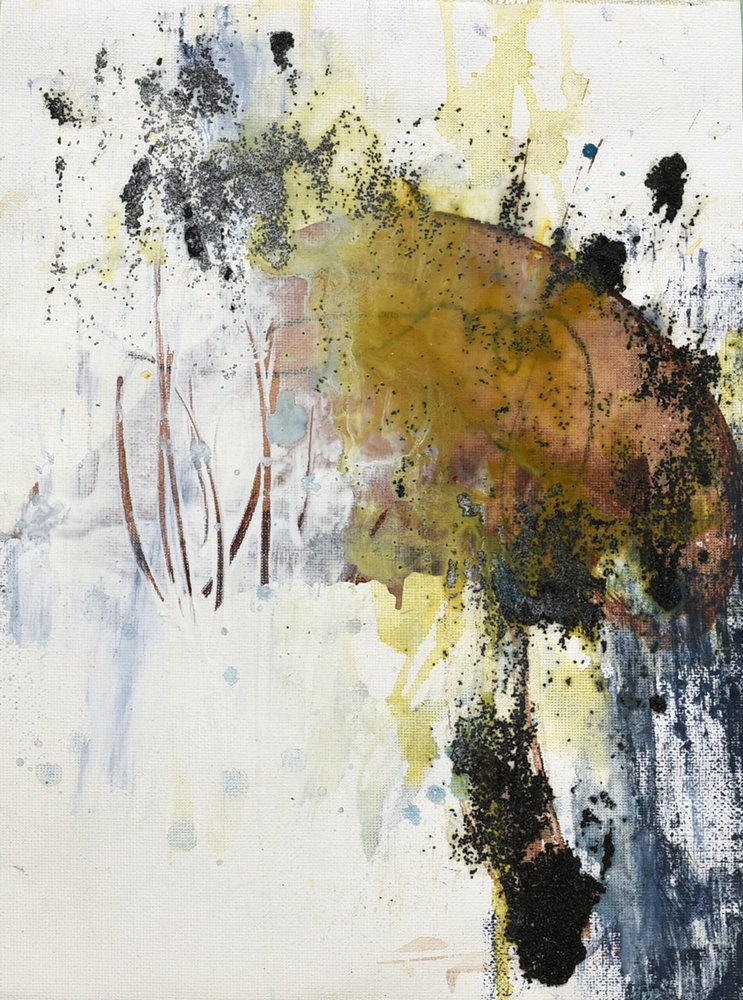 Aardse, abstracte texturen door Deb Chaney