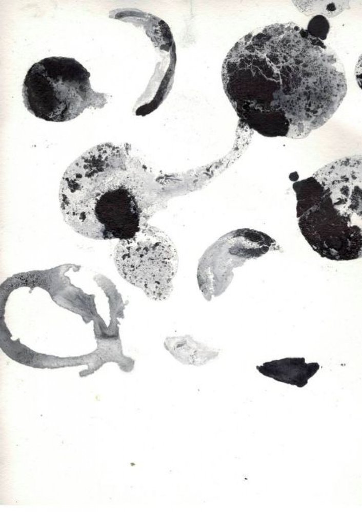 Vloeiende, abstracte vormen door Deb Chaney