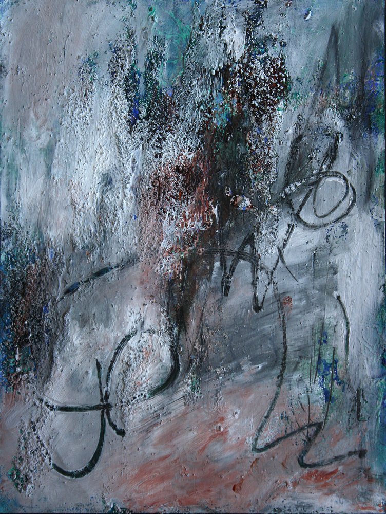 Moderne abstracte textuur door Deb Chaney