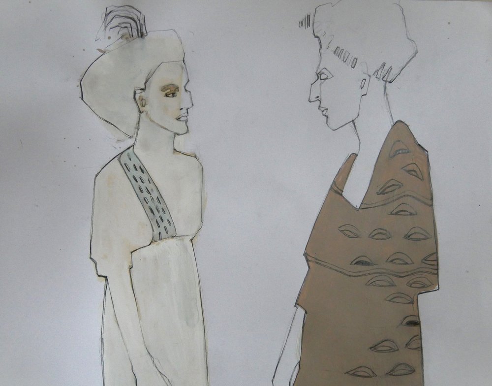 Dialoog over mode uit de oudheid door Doris Schmitz