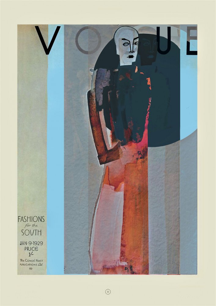 Art-deco-mode: vrouw door Doris Schmitz