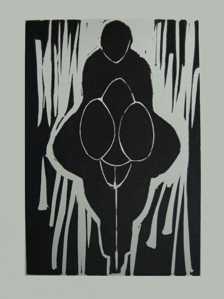 Gedurfde abstracte figuur door Doris Schmitz