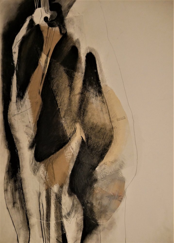 Gedrapte abstracte figuren door Doris Schmitz