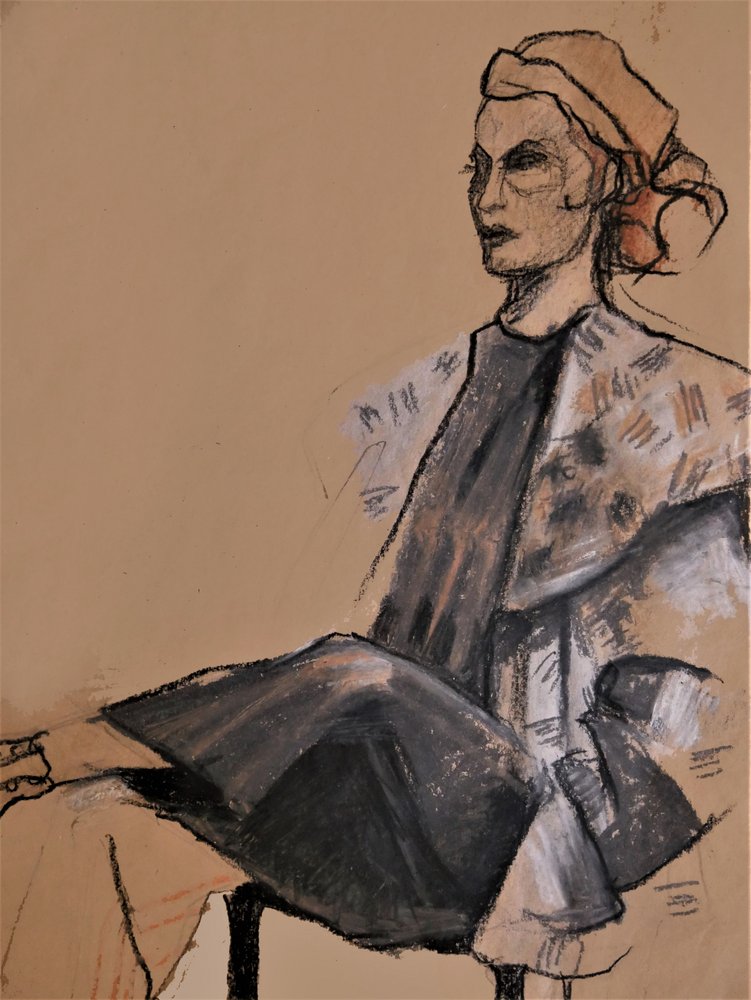 Elegant modeportrait door Doris Schmitz