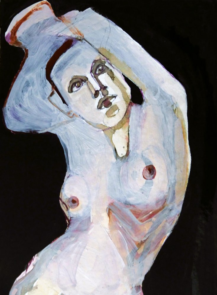 Etherisch naaktfiguur door Doris Schmitz
