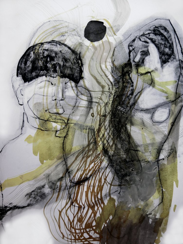Expressieve abstracte figuren door Doris Schmitz