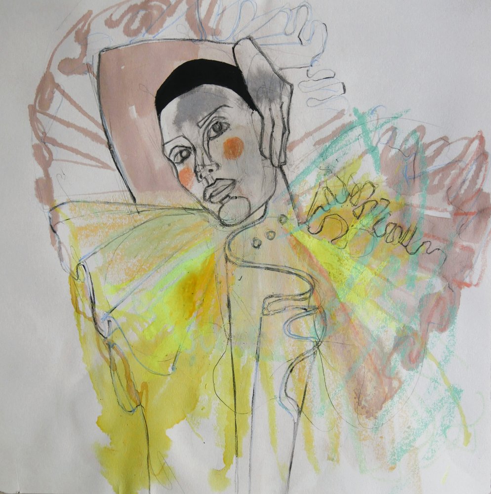 Expressief vrouwenportret door Doris Schmitz
