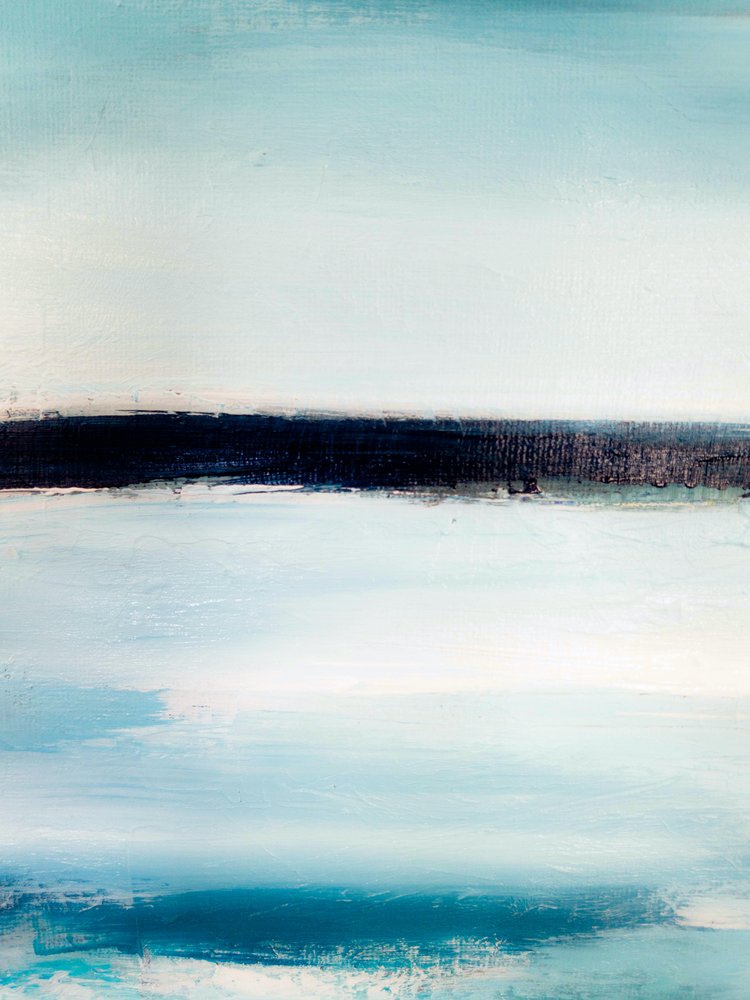 Abstract Ocean Horizon door Ejaaz Haniff