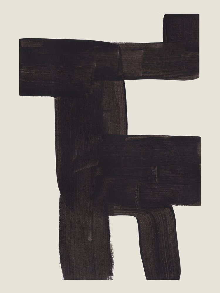 Gedurfde abstracte vormen door Ejaaz Haniff