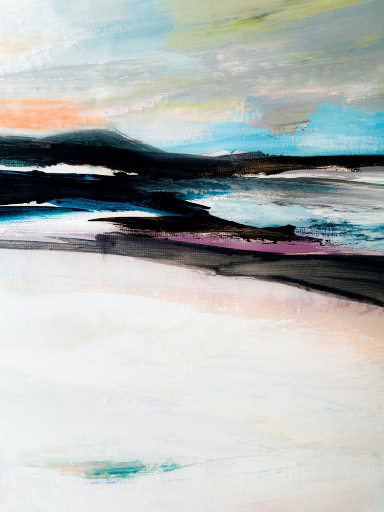 Kleurrijke abstracte horizon door Ejaaz Haniff
