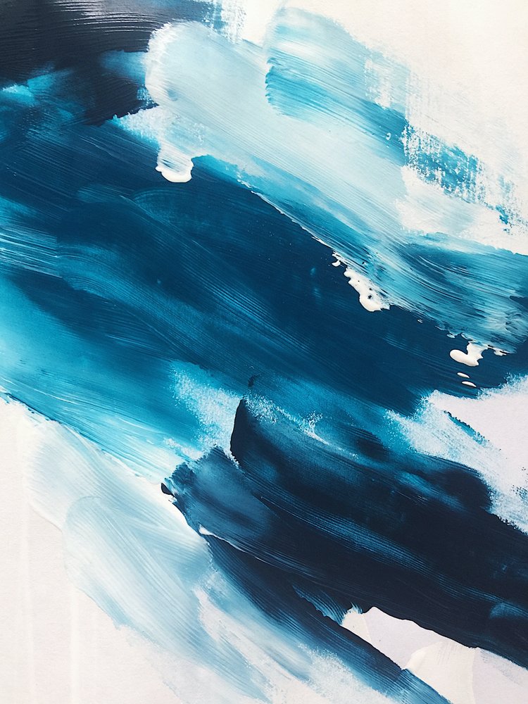 Deep Blue Flow door Ejaaz Haniff