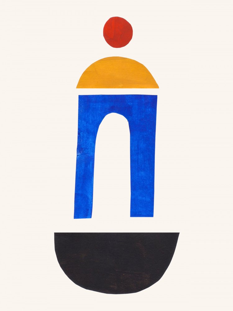 Moderne abstracte boog door Ejaaz Haniff