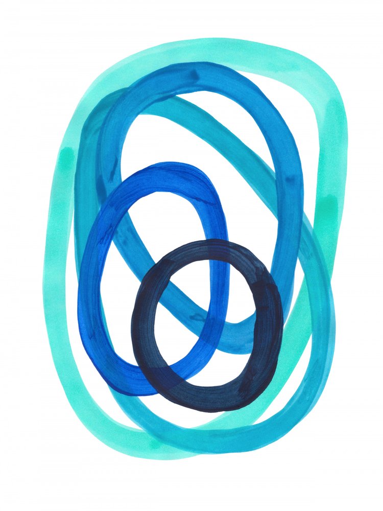 Moderne Ocean Loops door Ejaaz Haniff
