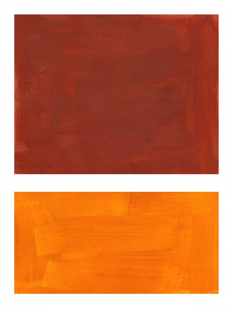 Rood-oranje abstracte textuur door Ejaaz Haniff