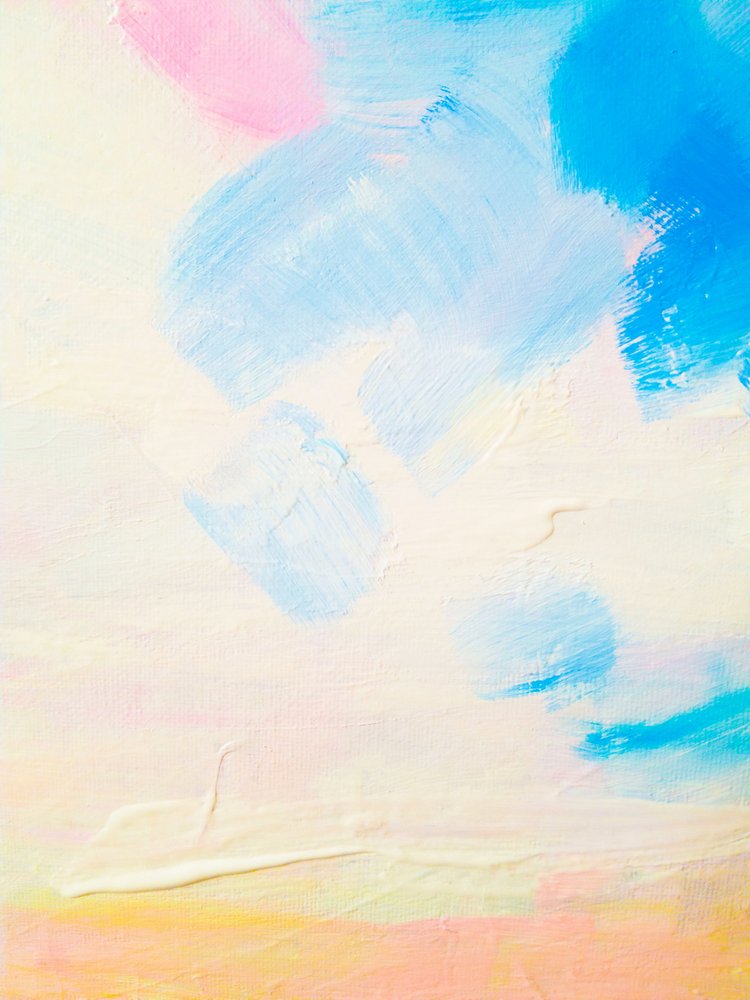 Zachte, abstracte tinten door Ejaaz Haniff