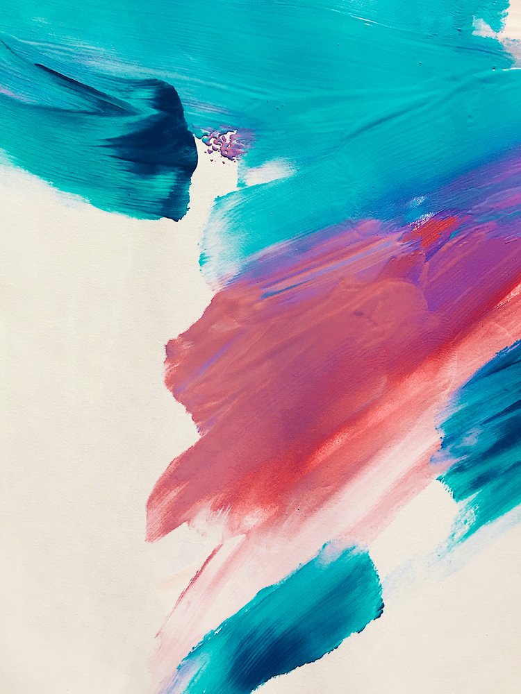Levendig, vloeiend en abstract door Ejaaz Haniff