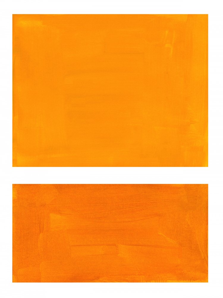 Warme, oranje abstracte tinten door Ejaaz Haniff