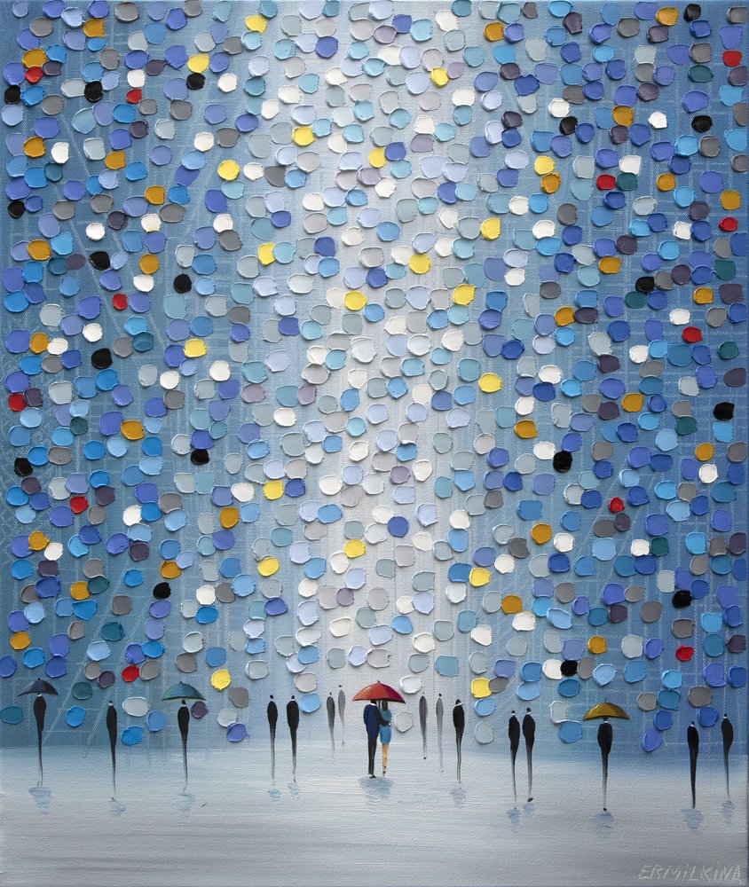 Liefde in de regen door Ekaterina Ermilkina