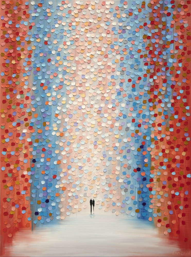 Romantische weg naar het licht door Ekaterina Ermilkina