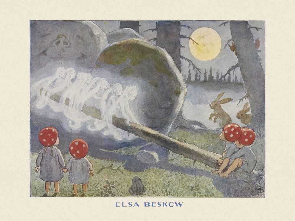 De kinderen van Tomote: de elfen door Elsa Beskow