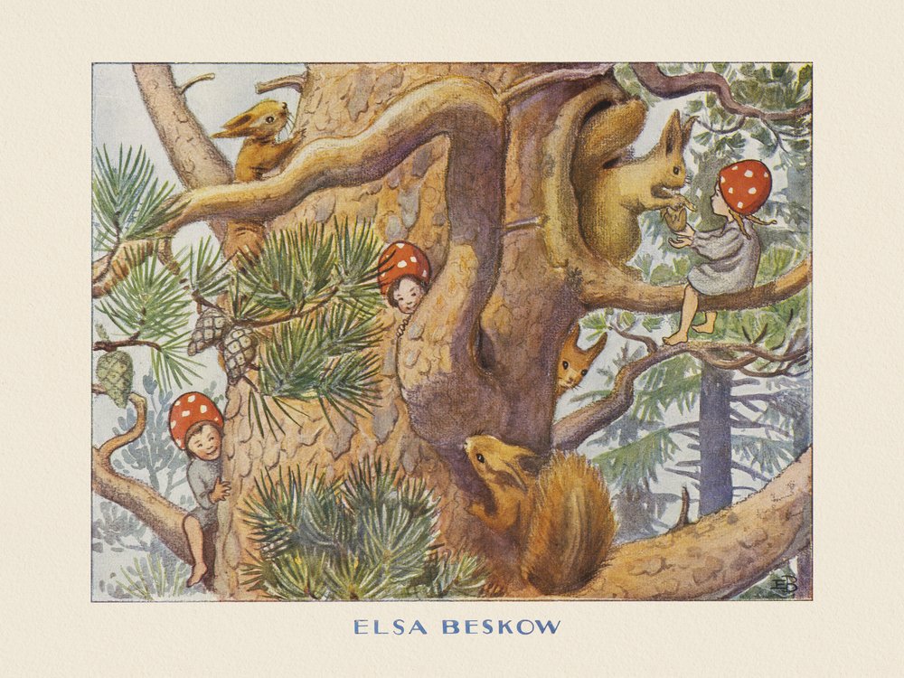 De kinderen van de kerstman  - De boom door Elsa Beskow