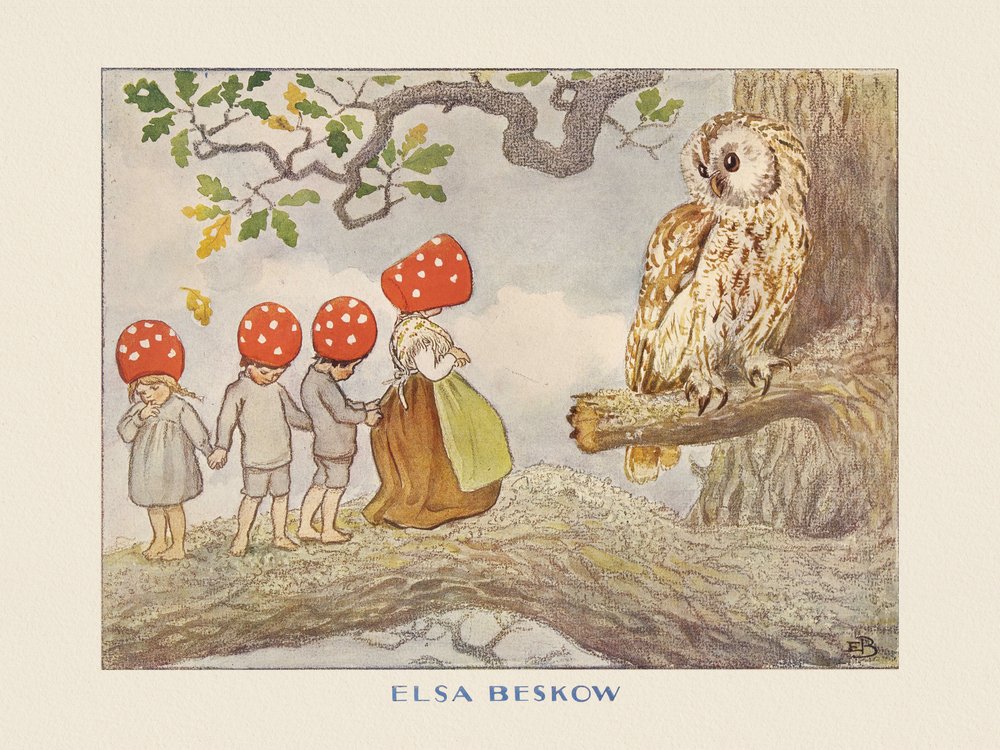 De Tomtebo-kinderen - De uil door Elsa Beskow