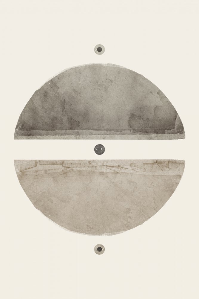 Abstracte geometrische balans door Ema Paraschiv