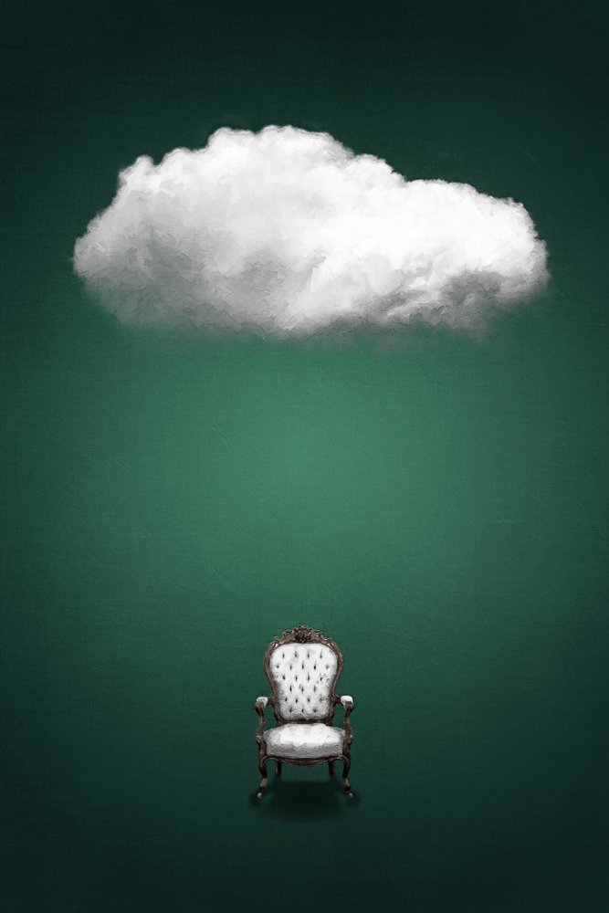 Floating Cloud-stoel door Ema Paraschiv