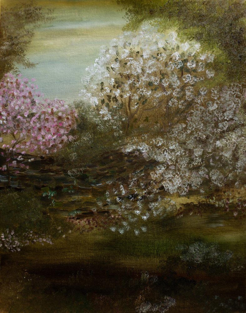 Lentebloesemtuin door Emily Tingey