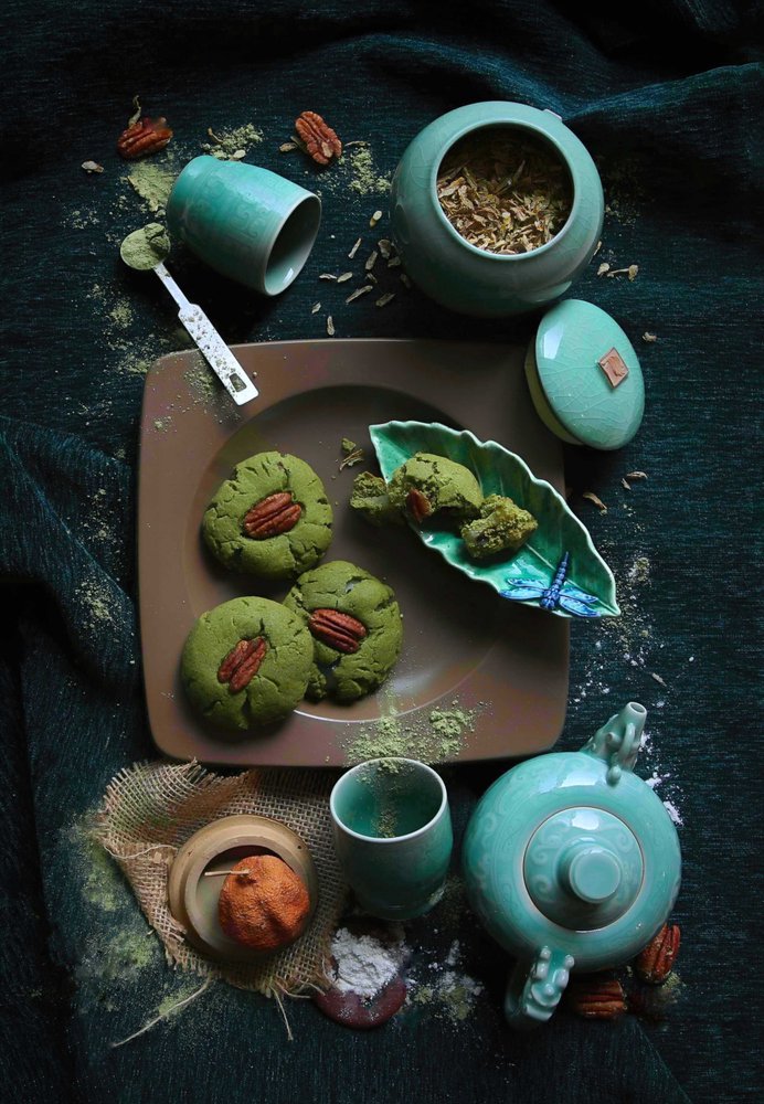 Matcha-theeceremonie door Fangping Zhou