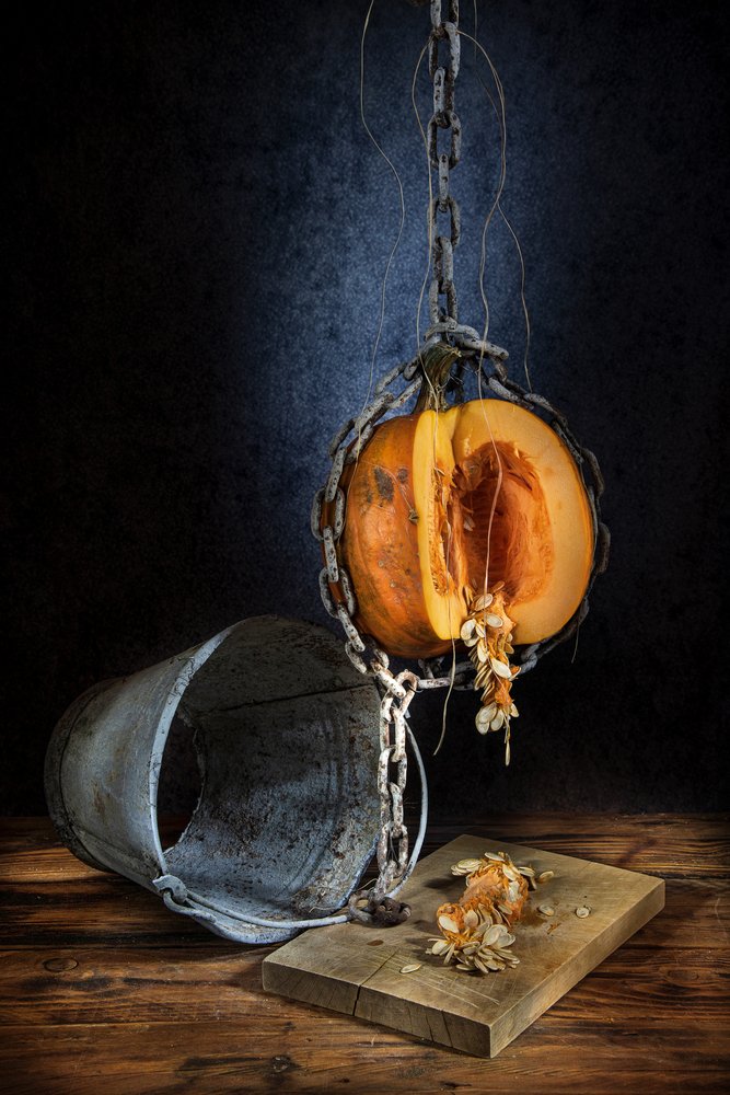 Moody Harvest-pompoen door Felice Angelino