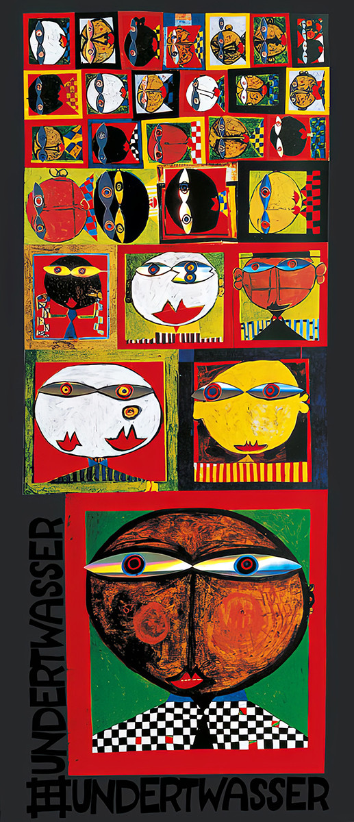 We leven in het paradijs door Friedensreich Hundertwasser