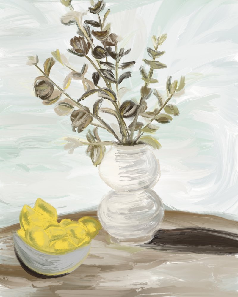 Botanisch stilleven door GIovanna Gil Alves