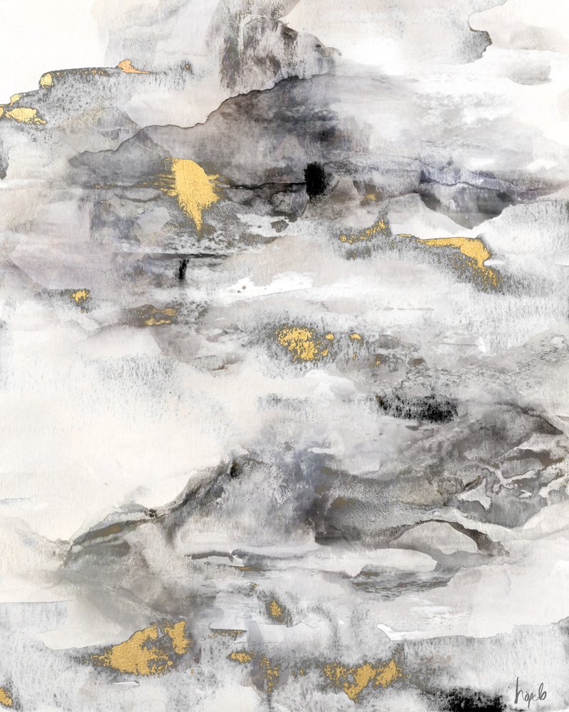 Abstract Gold Flow door Gemma Bardot
