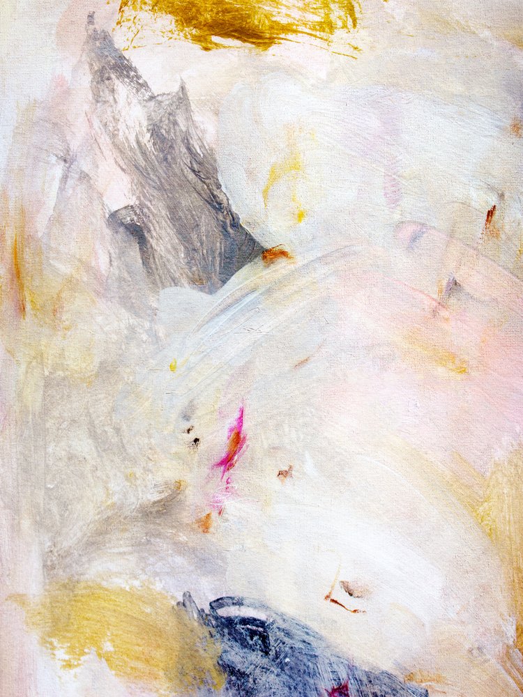 Gouden abstracte piek door Gemma Bardot
