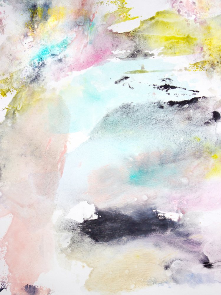 Rustig, vloeiend, abstract door Gemma Bardot