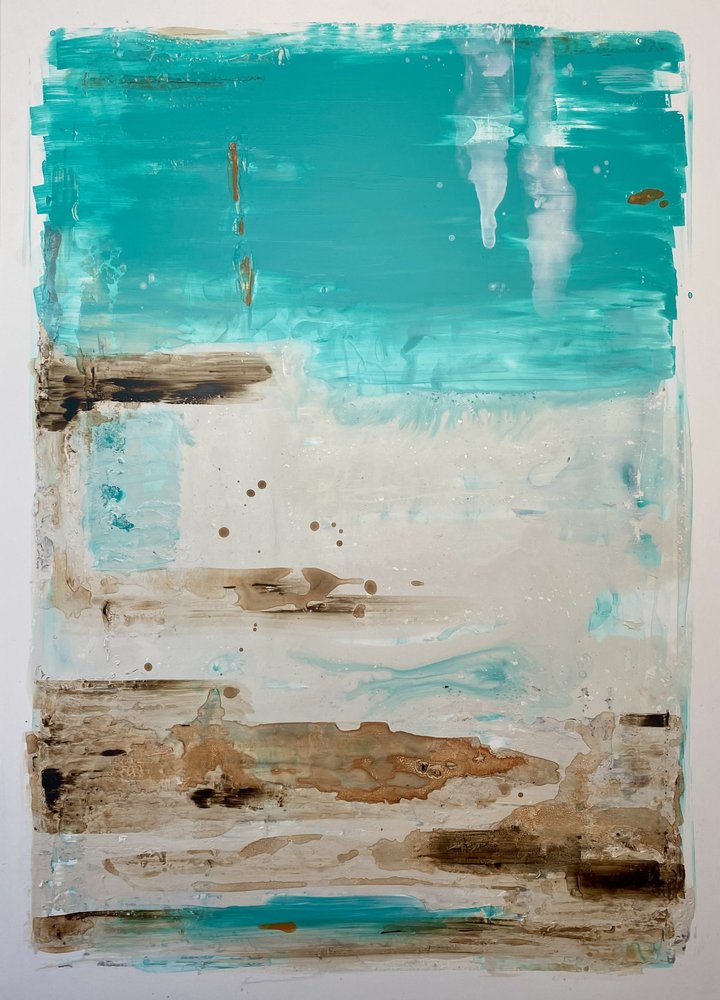 Abstract over de kustteal door Gustaf Tidholm