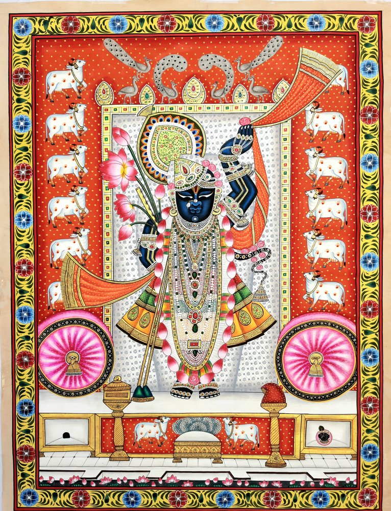 De levendige Indiase Shrinathji door IMAGINEERS STUDIO
