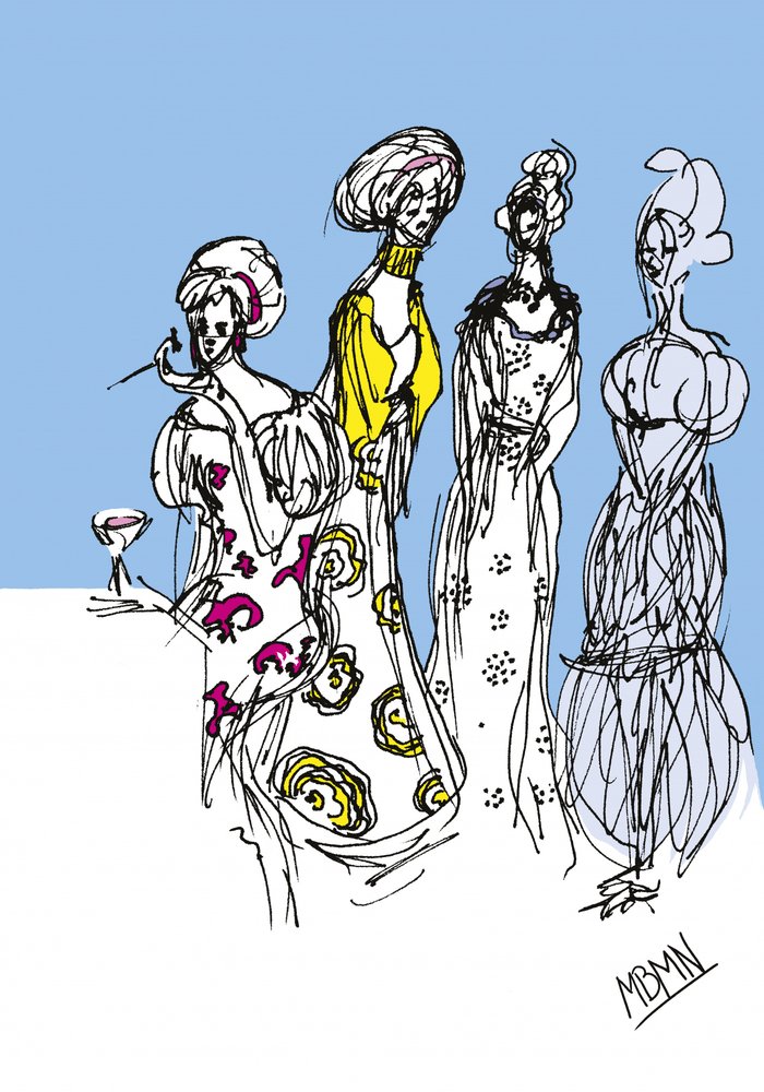 Elegante feestlook voor dames door Ida Publishing