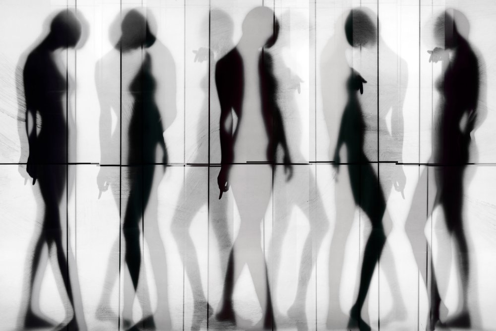 Vage silhouetten door Igor Shrayer