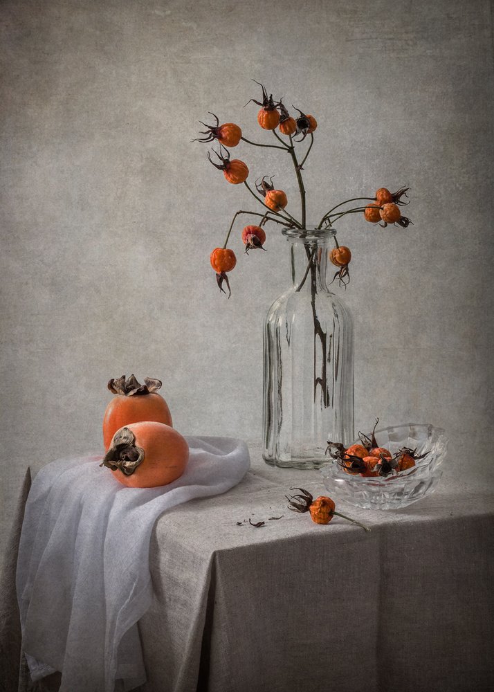 Rustiek herfstboeket door Inna Karpova