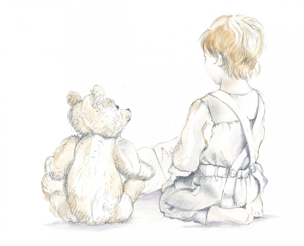 Arthur en Teddy leren het alfabet door Isabelle Brent