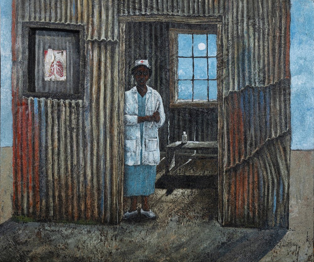 Verpleegkundige bij de Moonlit Clinic door James Kamande