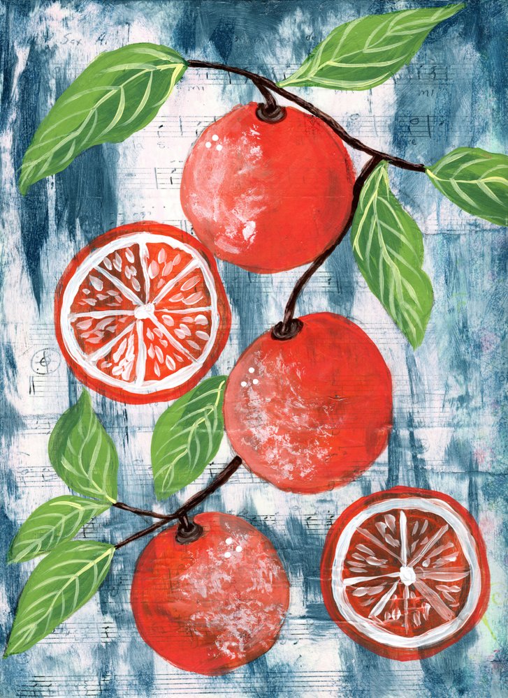 Bloedsinaasappelmelodie door Jasmine Goodwin