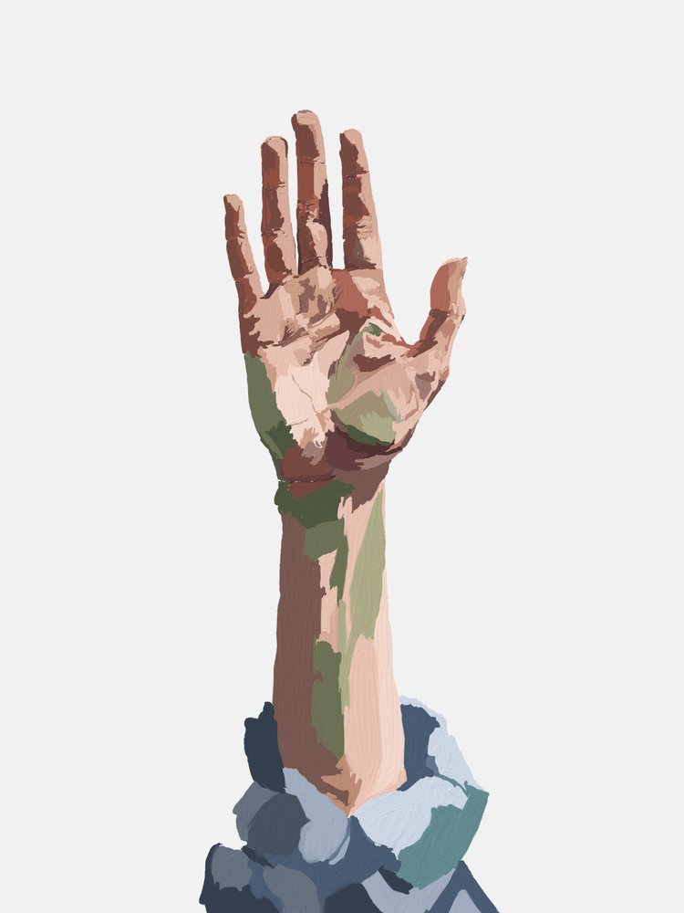 Op weg naar Painted Hand door Jenna Alheit