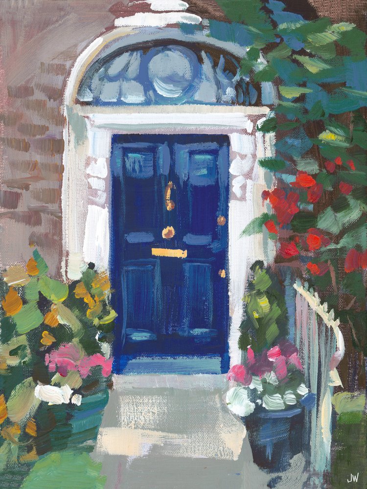 Blue Door door Jenny Westenhofer
